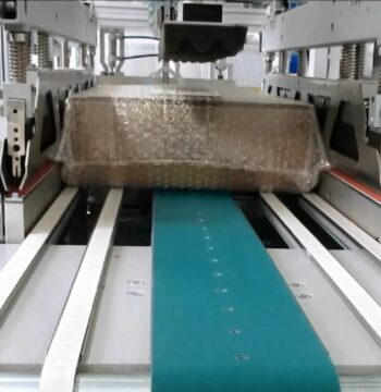 Air cushion packaging machines